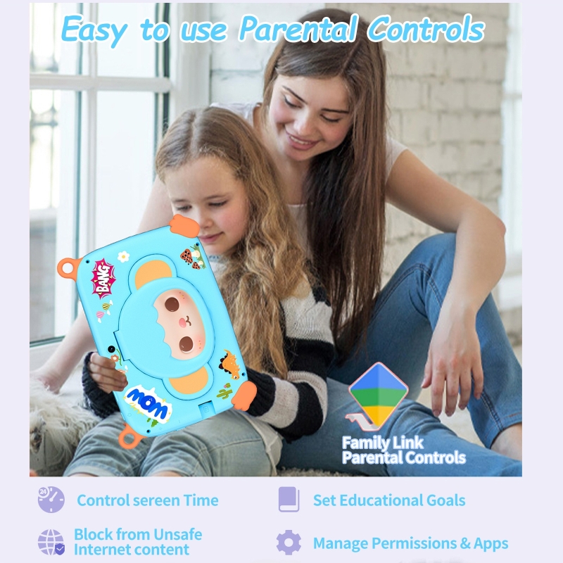 Kid Educational - Детский планшет с 7-дюймовым экраном, обучающее