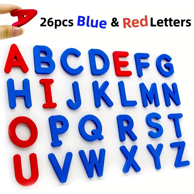 Kids Education Number - Красные и синие магнитные наклейки с