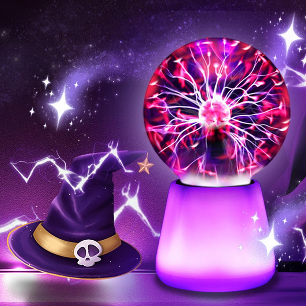 Globe Interactive Light - Плазменная лампа-шар с интерактивным управлением, светящийся