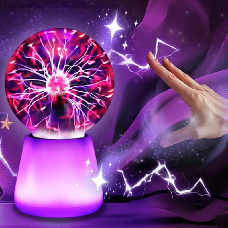 Интерактивная лампа-плазменный – обзор и цена Globe Interactive Light