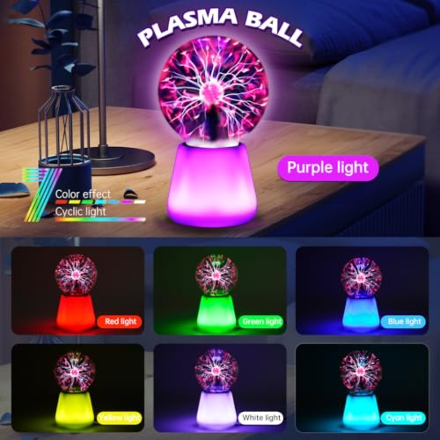Интерактивная плазменная лампа – обзор и цена Globe Interactive Light