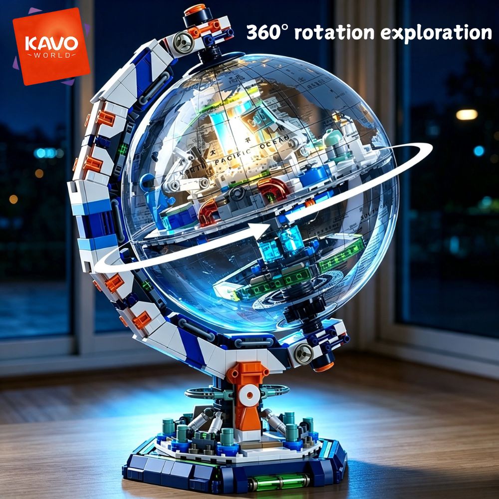 Конструктор KAVOWORLD 1793 дет – обзор и цена Globe Interactive Light