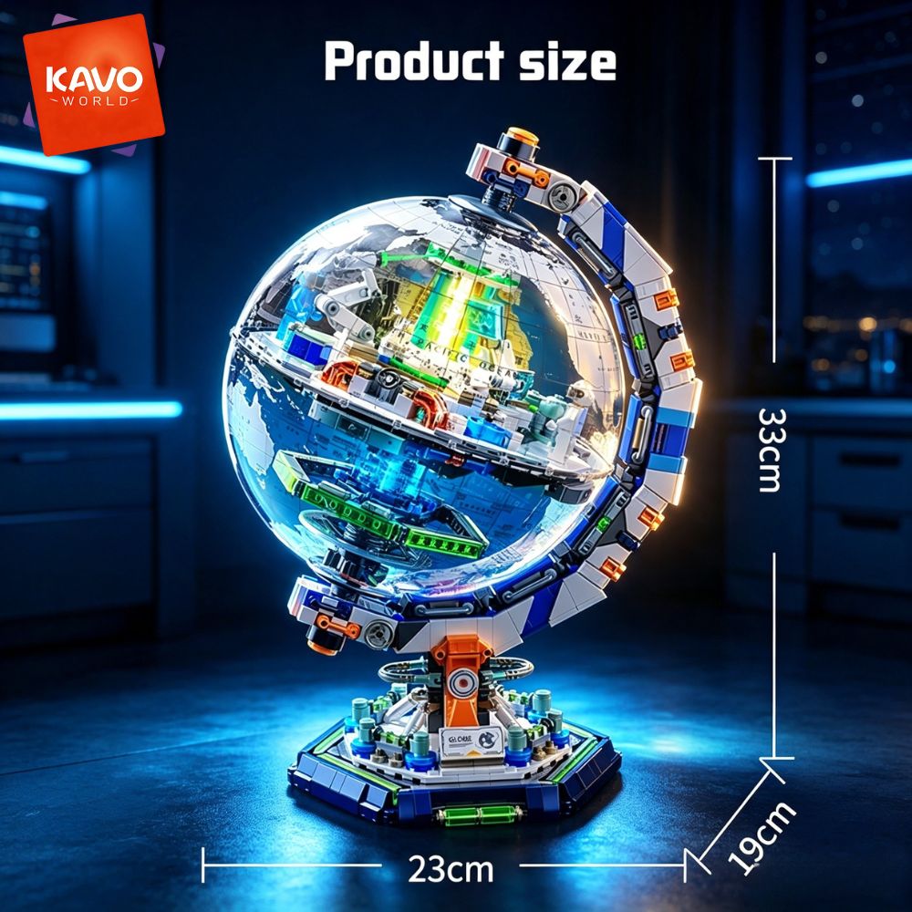 Конструктор KAVOWORLD 1793 дет – обзор и цена Globe Interactive Light