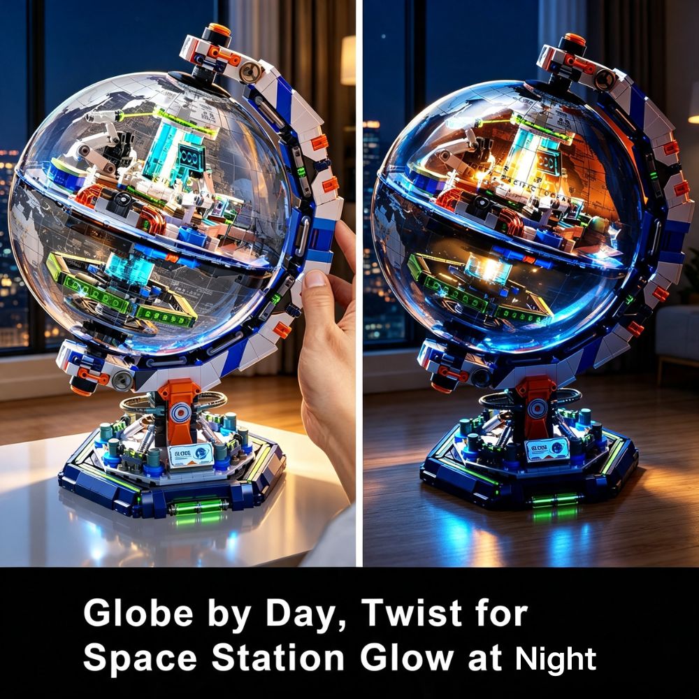 Конструктор KAVOWORLD 1793 дет – обзор и цена Globe Interactive Light
