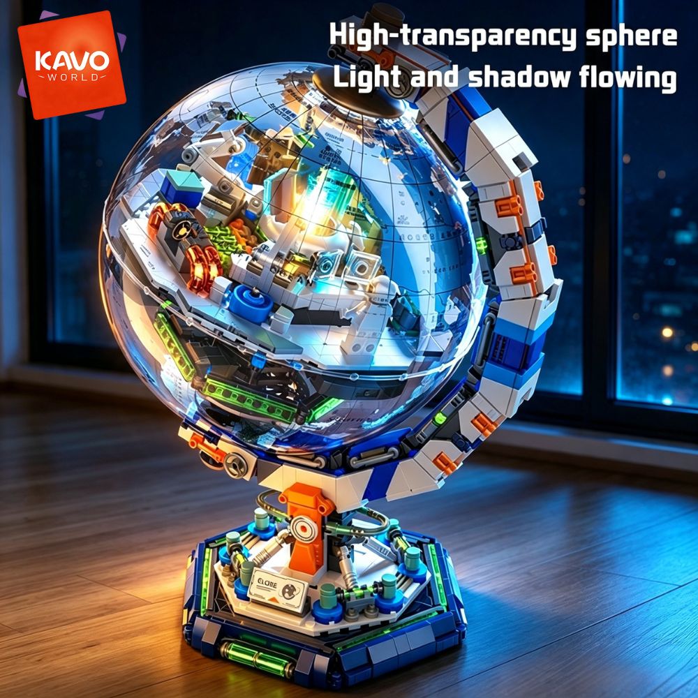 Конструктор KAVOWORLD 1793 дет – обзор и цена Globe Interactive Light
