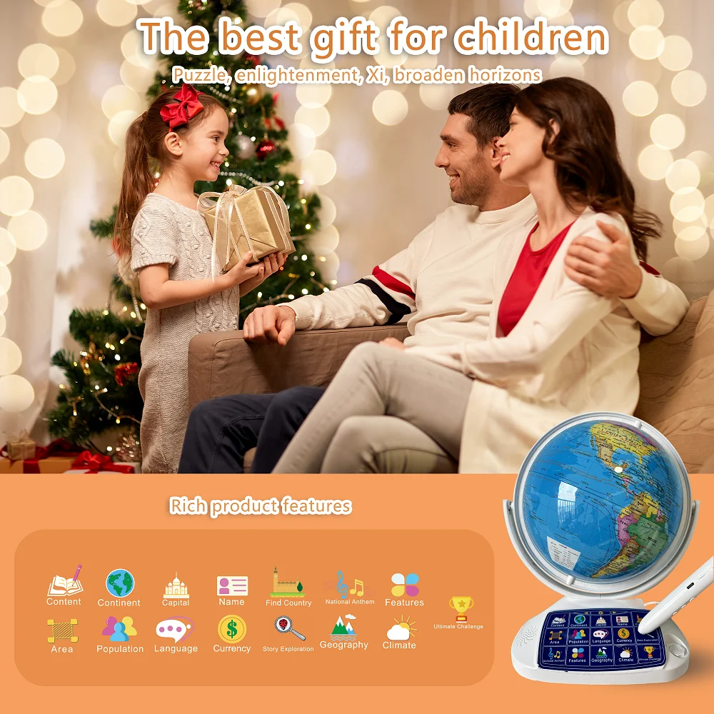 Интерактивный умный глобус AR  – обзор и цена Globe Interactive Light