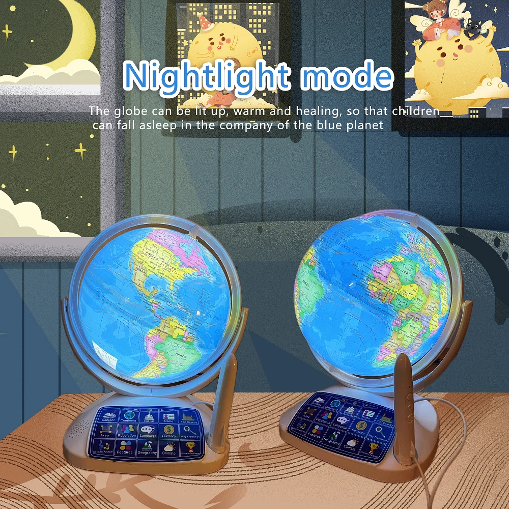 Интерактивный умный глобус AR  – обзор и цена Globe Interactive Light